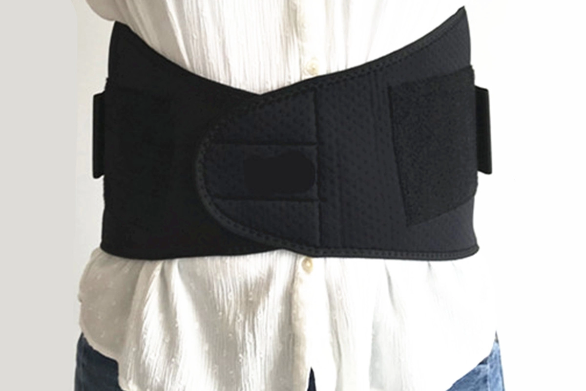 Cinturón recortador de cintura con soporte para la parte inferior de la espalda para la parte inferior de la espalda con férulas