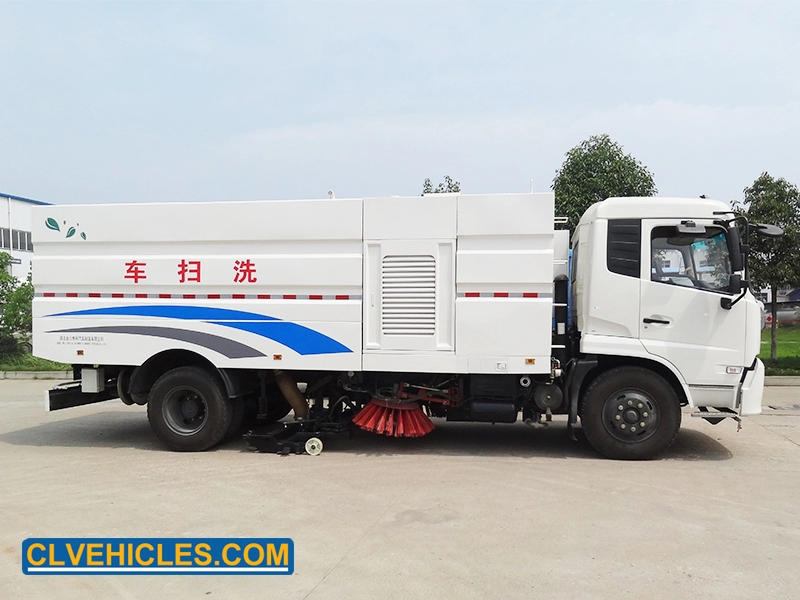 Camión de lavado de carreteras de alta presión DongFeng KINGRUN