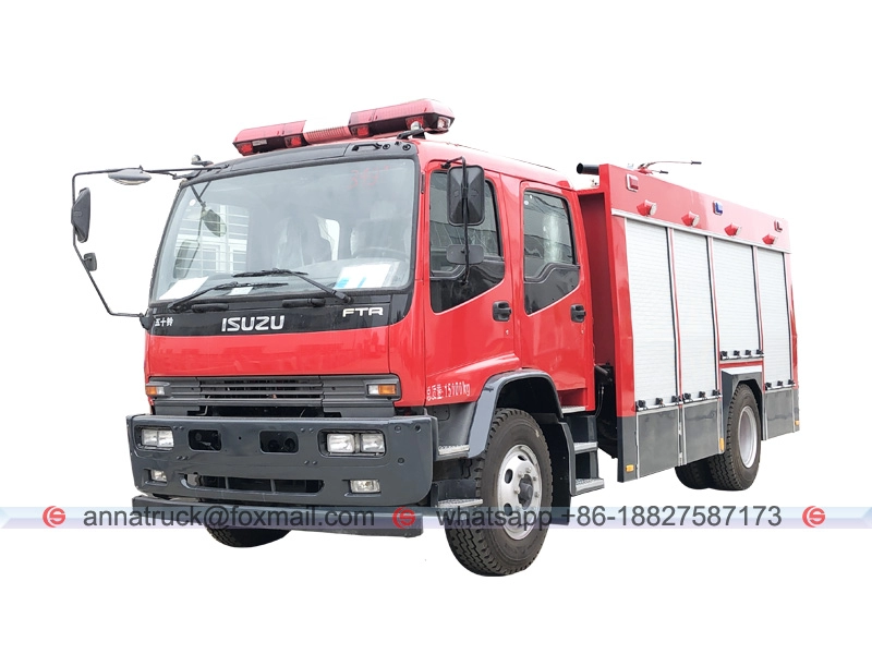 Camión de extinción de incendios ISUZU FTR de 8.500 litros