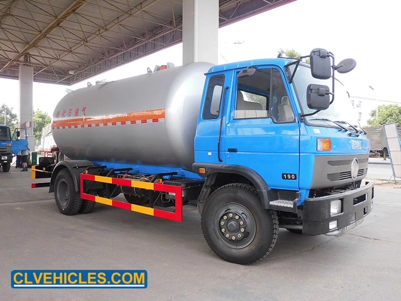 Camión de lpg de 10000 litros de Dongfeng