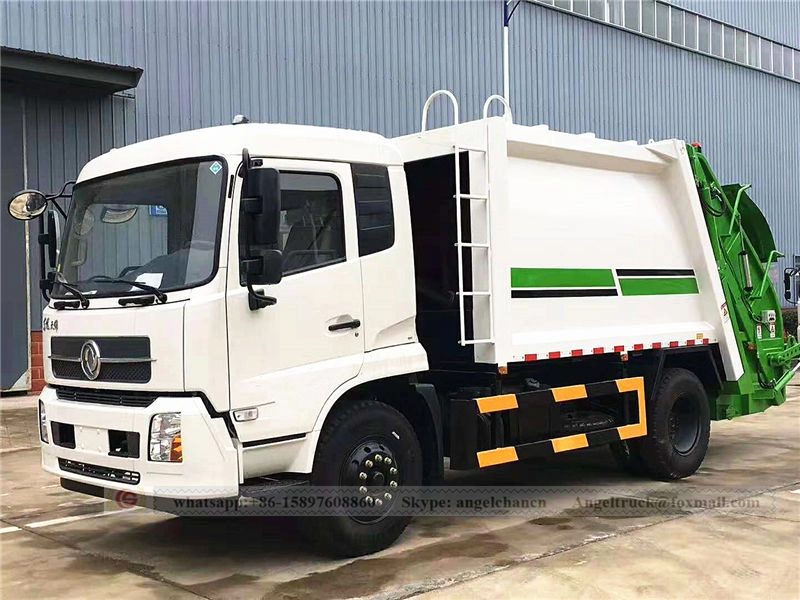 Camión compactador de residuos Camión de basura Dongfeng 10 CBM