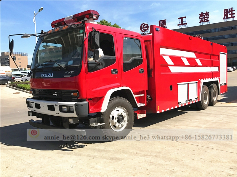 Camión de bomberos 10,000L ISUZU 6*4