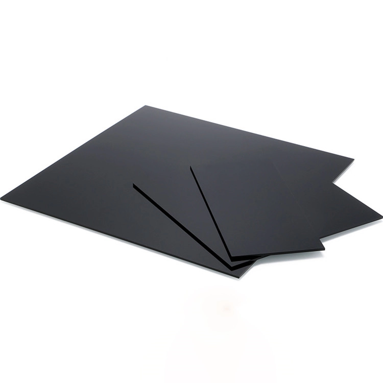 Soporte de exhibición de bloque sólido de exhibición de soporte de joyería de caja de acrílico negro