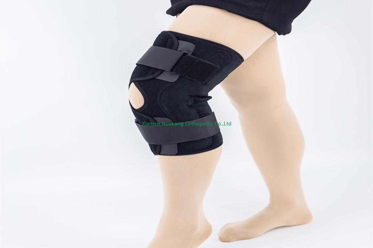 Open patella designed Knee braces 