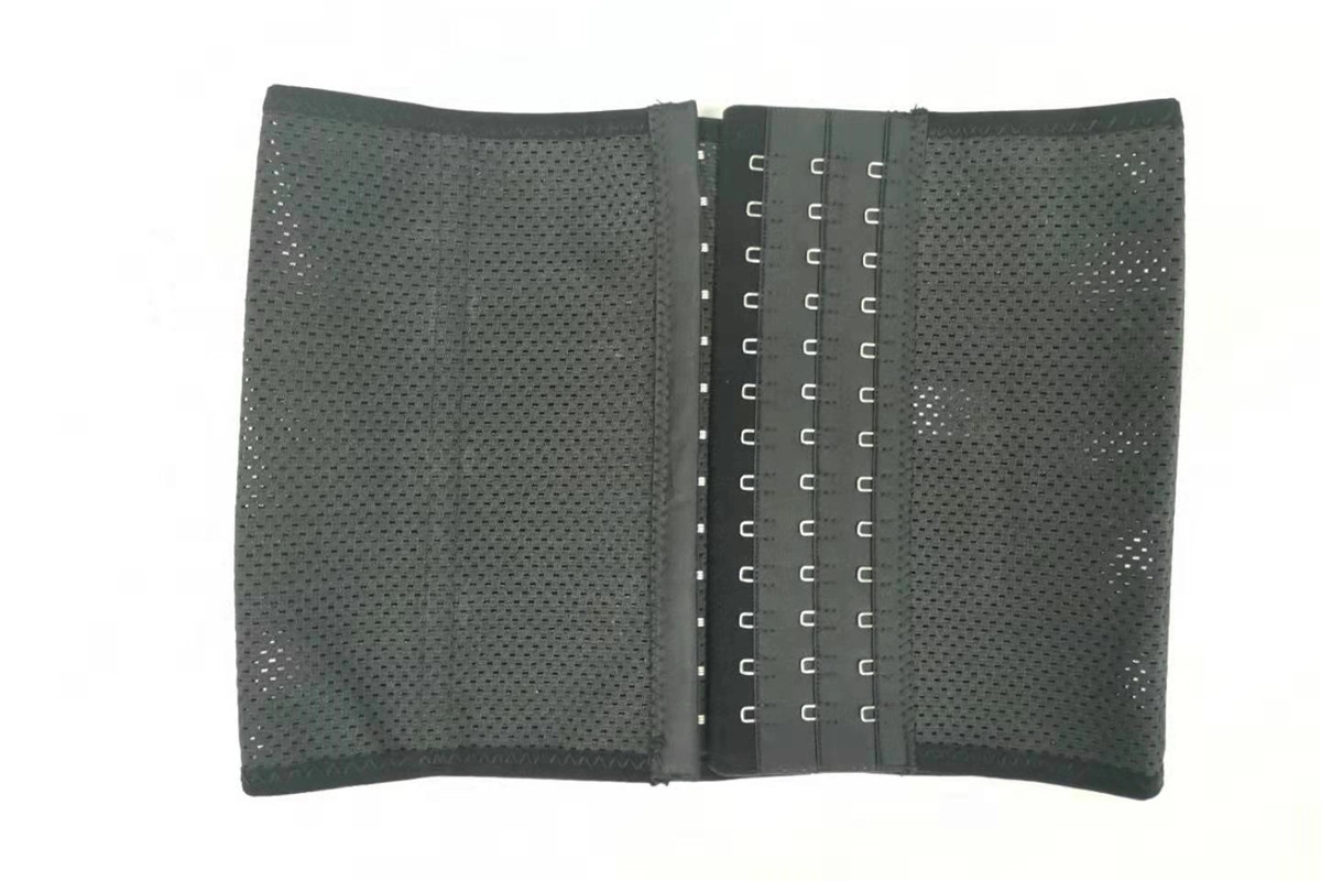Cinturones de culturismo con soporte lumbar de malla transpirable de alta elasticidad para mujer