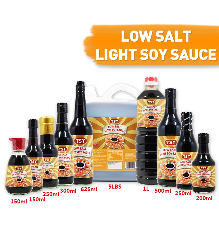 500 ml de salsa de soja baja en sal sin glutamato monosódico