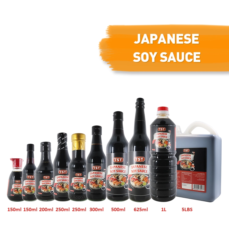 625 ml de salsa de soja japonesa con sabores naturales