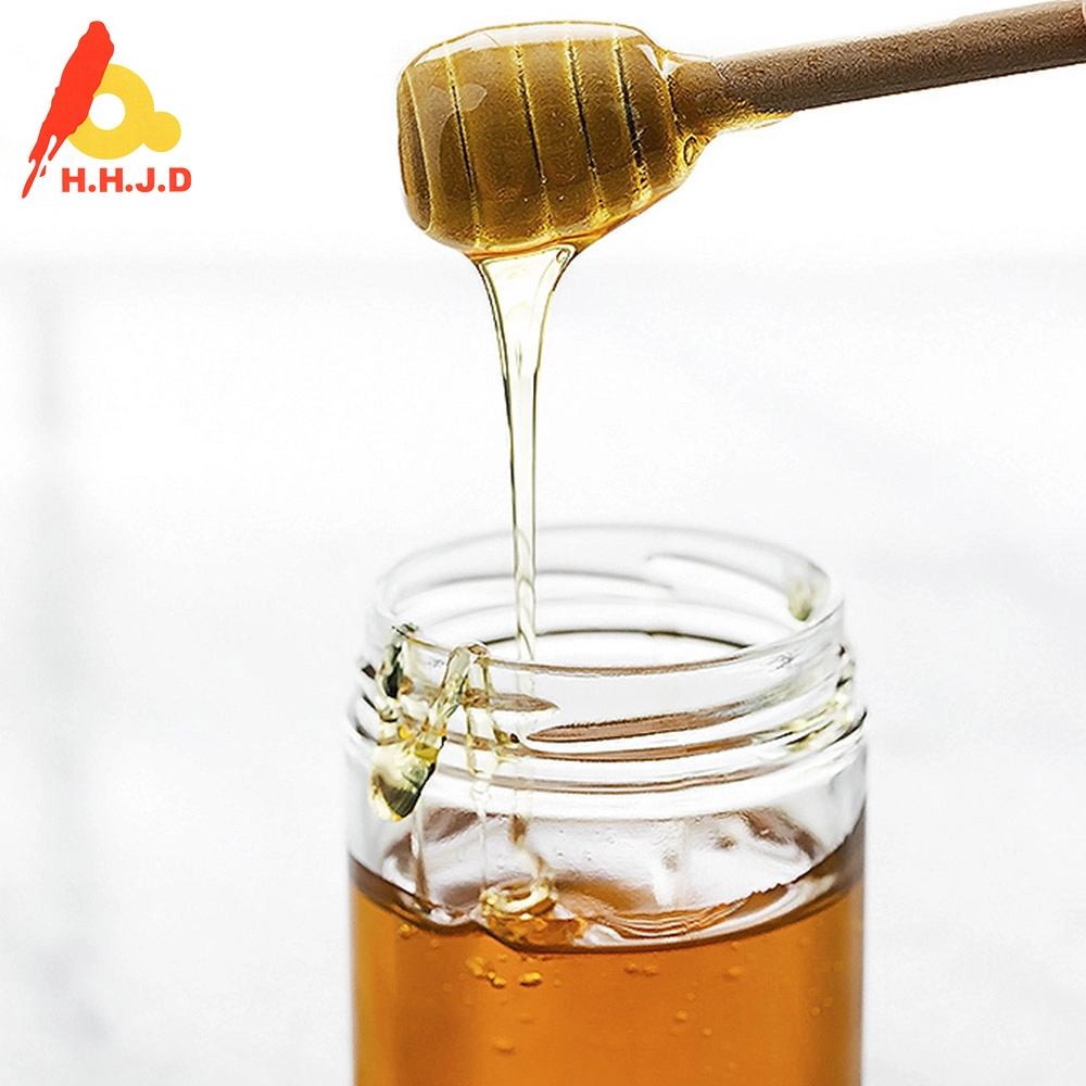 Granja local de abejas de miel cruda natural sin procesar
