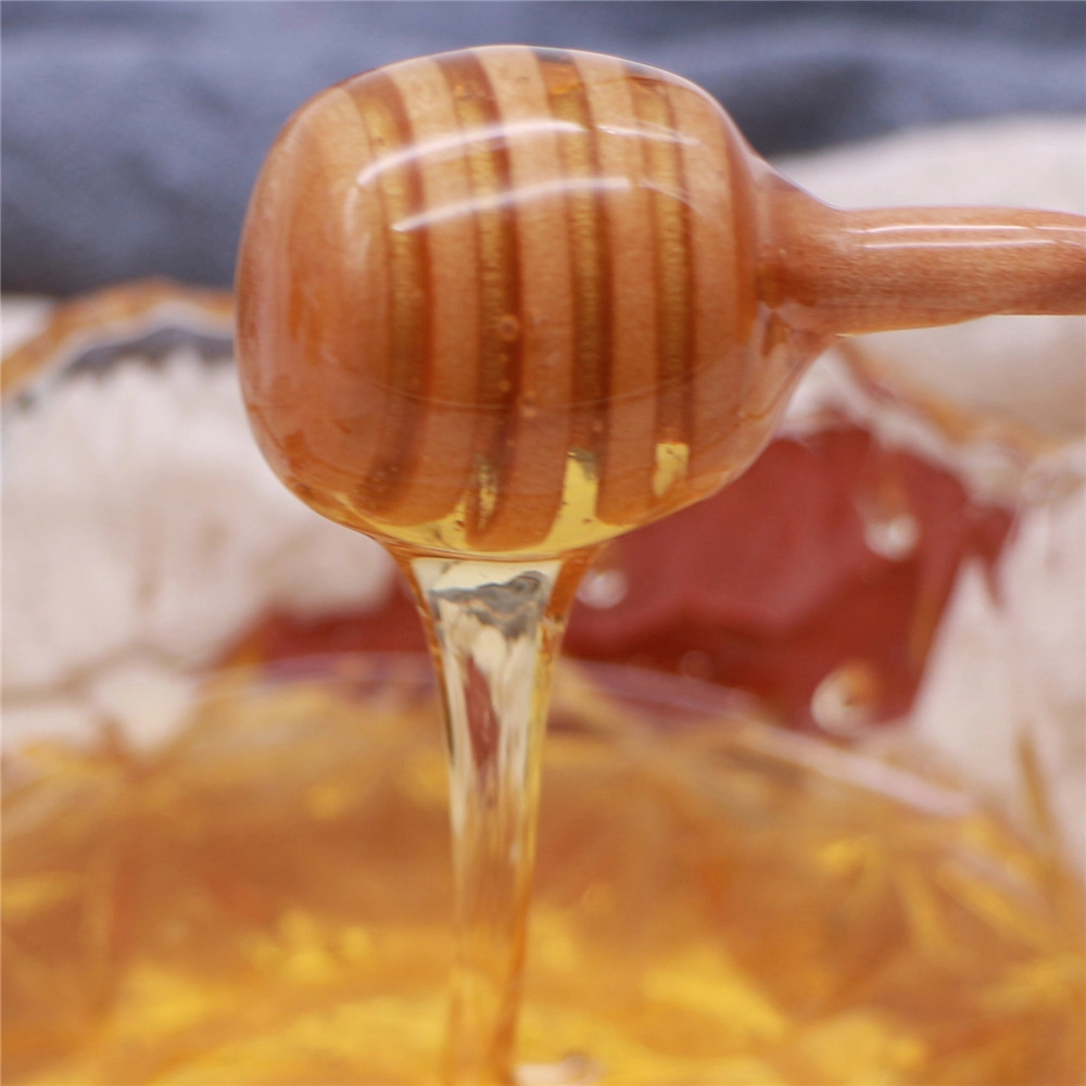 Tarro de cristal popular de miel natural a Oriente Medio