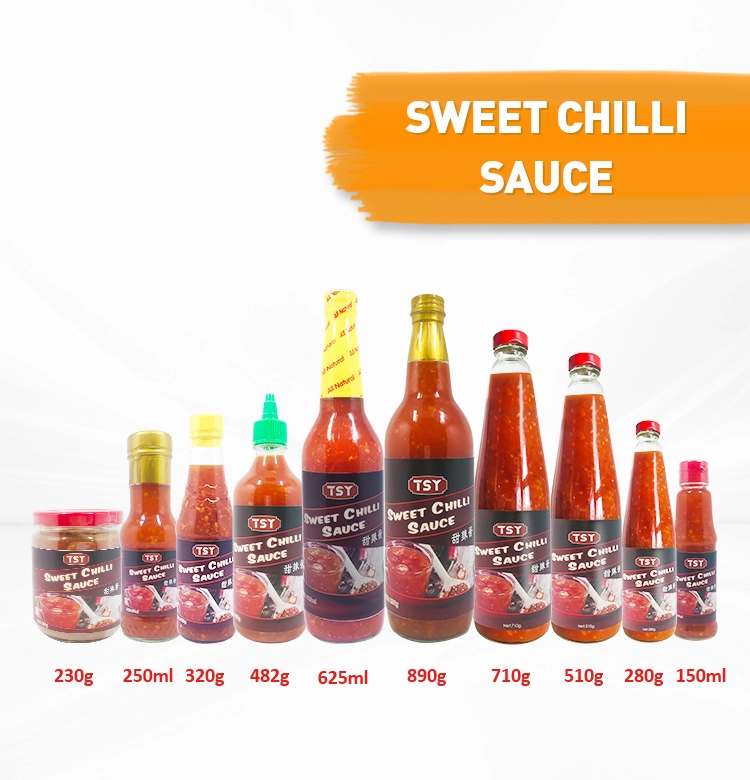 625 ml de condimento para cocinar salsa de chile dulce halal