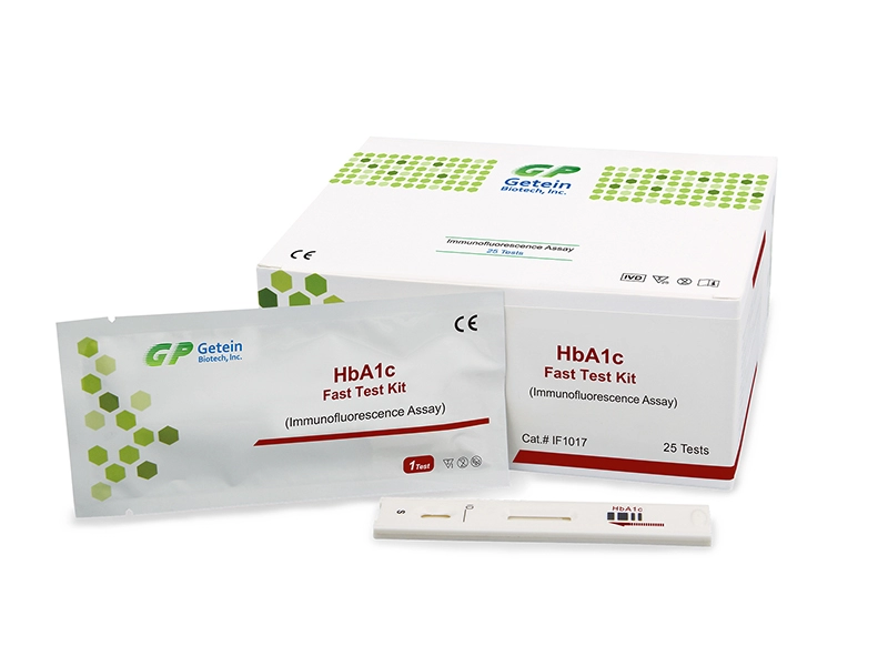 Kit de prueba rápida HbA1c (ensayo de inmunofluorescencia)