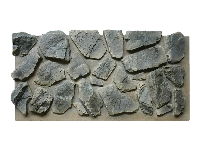 Panel de pared de piedra decorativa de peso ligero de PU