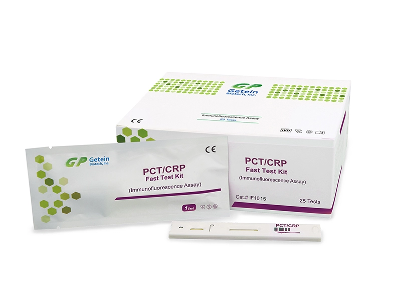 Kit de prueba rápida PCT/CRP (ensayo de inmunofluorescencia)