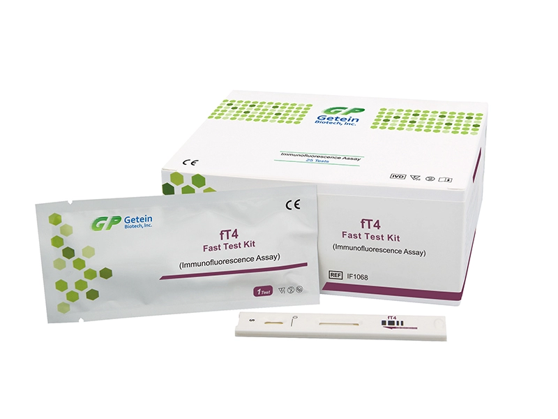 Kit de prueba rápida fT4 (ensayo de inmunofluorescencia)