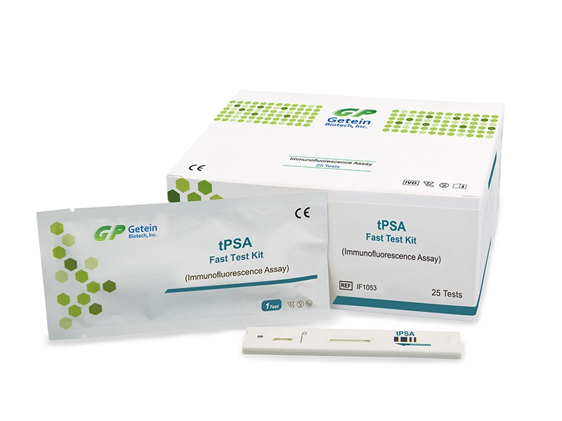 Kit de prueba rápida de tPSA (ensayo de inmunofluorescencia)