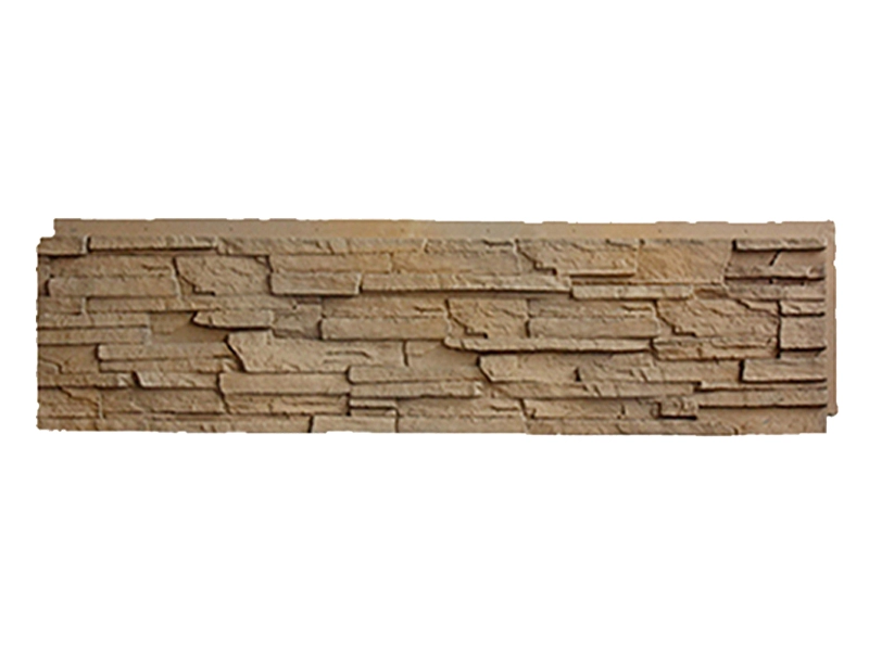 Panel de pared de piedra sintética flexible