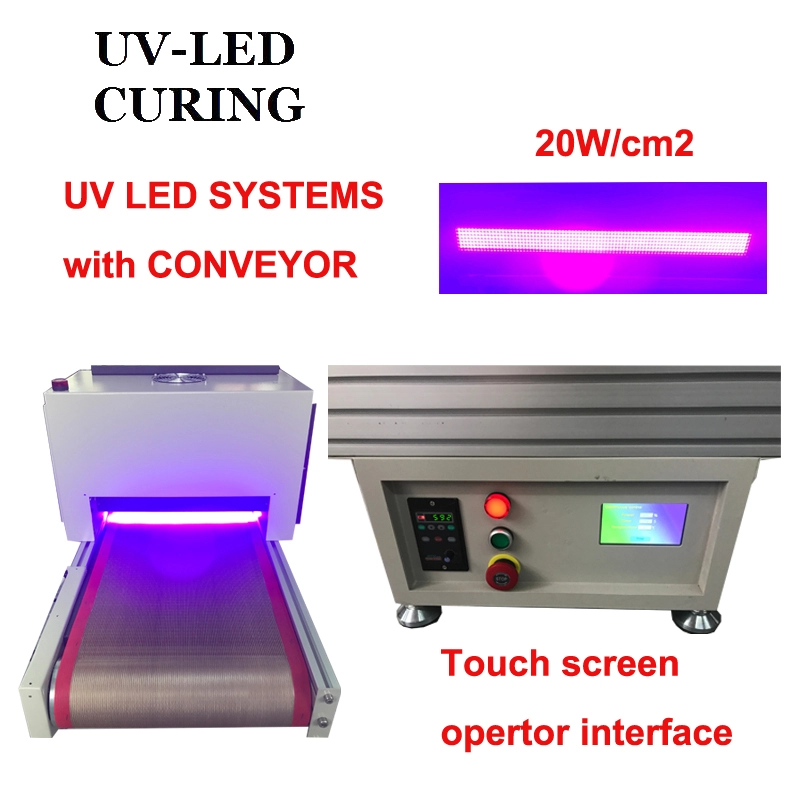 Sistema LED UV de alta potencia de 395 nm para un curado rápido