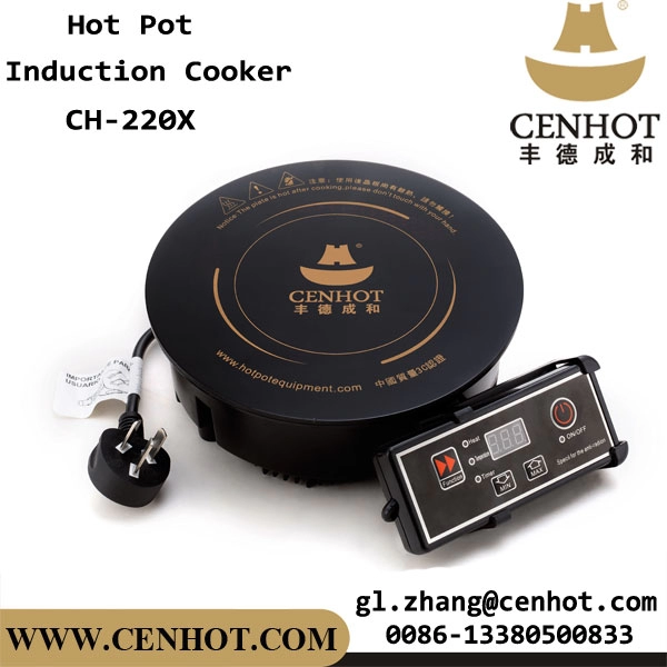 Utensilios de cocina para restaurante CENHOT, placa de inducción redonda para olla caliente