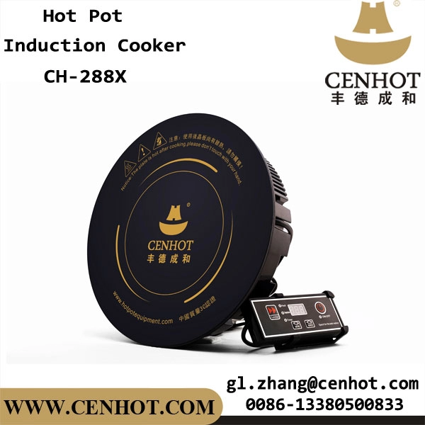 Estufa eléctrica CENHOT Round Hotpot Cooktop Line Control a la venta