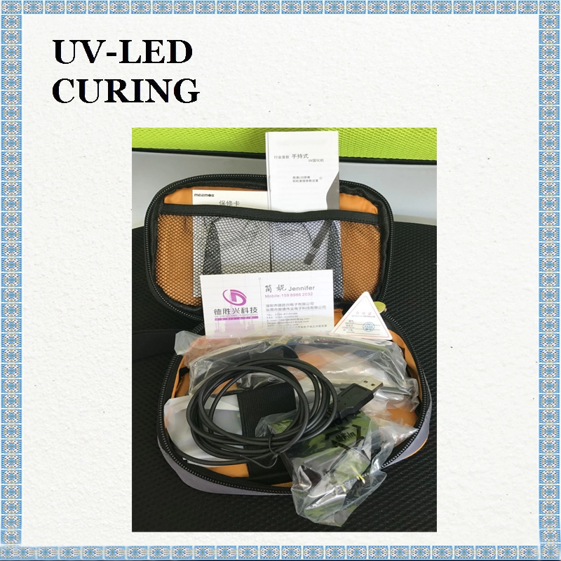 Sistema de curado UV portátil Pluma de curado UV Interruptor de contacto de punto Conector USB 365nm 395nm