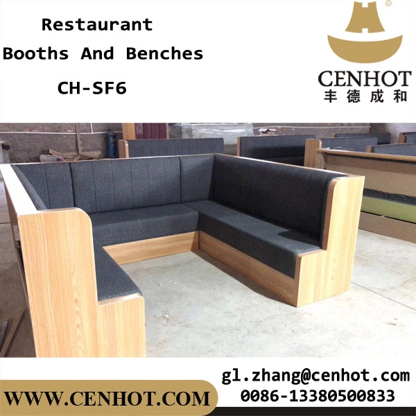 Cabinas y sofás de restaurante circulares para interiores CENHOT Asientos