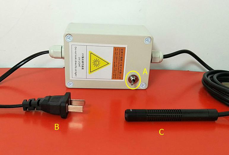 UV LED Curing Light Source 7w