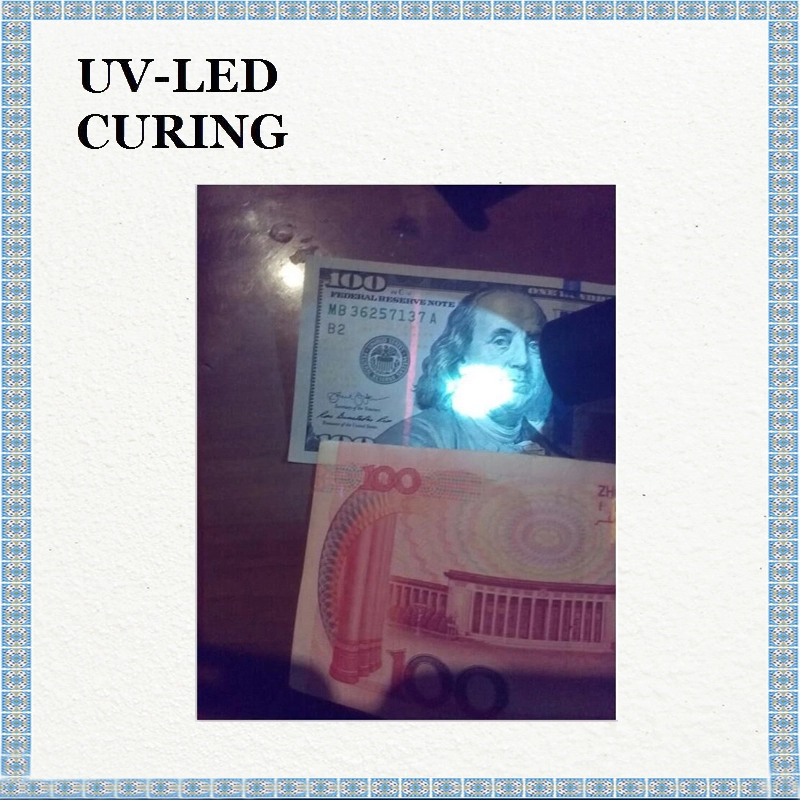 Linterna UV importada de Japón NICHIA UV 365nm para identificación de seguridad de fluorescencia