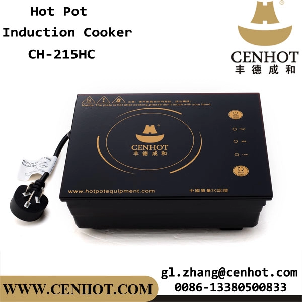 CENHOT Touch Smart pequeña estufa de olla caliente eléctrica para restaurante