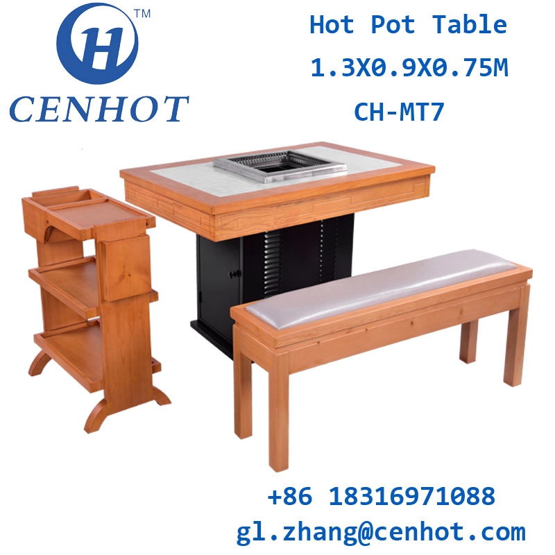 Suministro de juego de mesa y silla Hotpot sin humo personalizado Guangdong - CENHOT