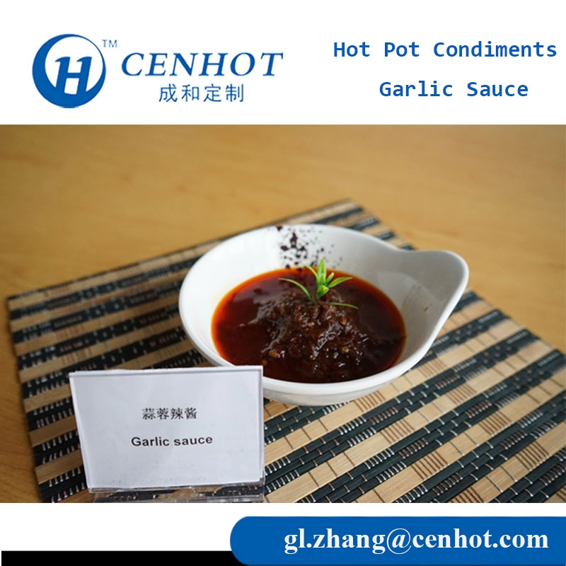 Material de salsa de ajo picante chino para suministro de olla caliente - CENHOT