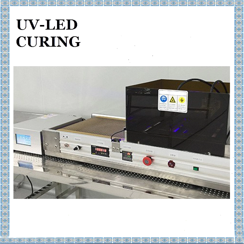 Serigrafía secadora de máquina transportadora de curado UV LED de alta calidad