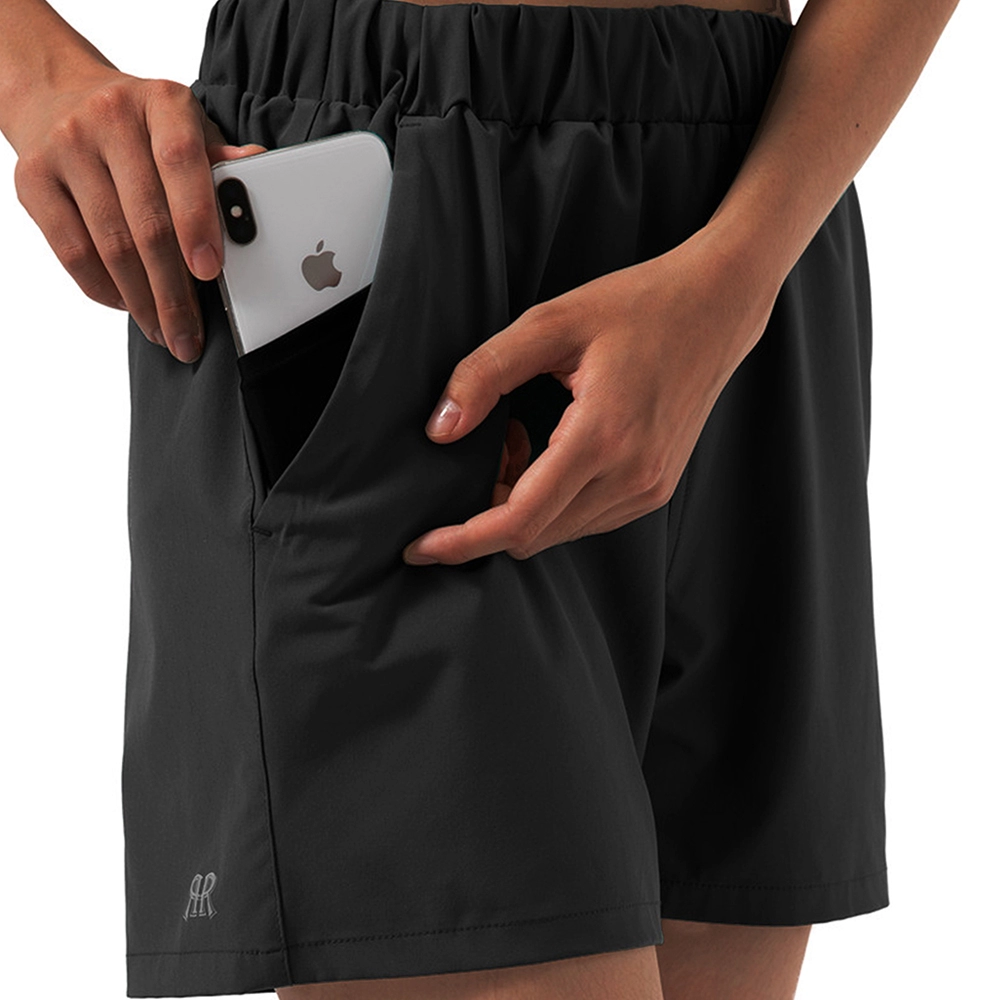 Pantalones cortos de entrenamiento activos ultraligeros elásticos para mujer
