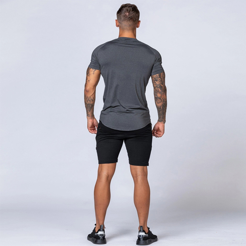 Men 100% Cotton Gym T-shirt