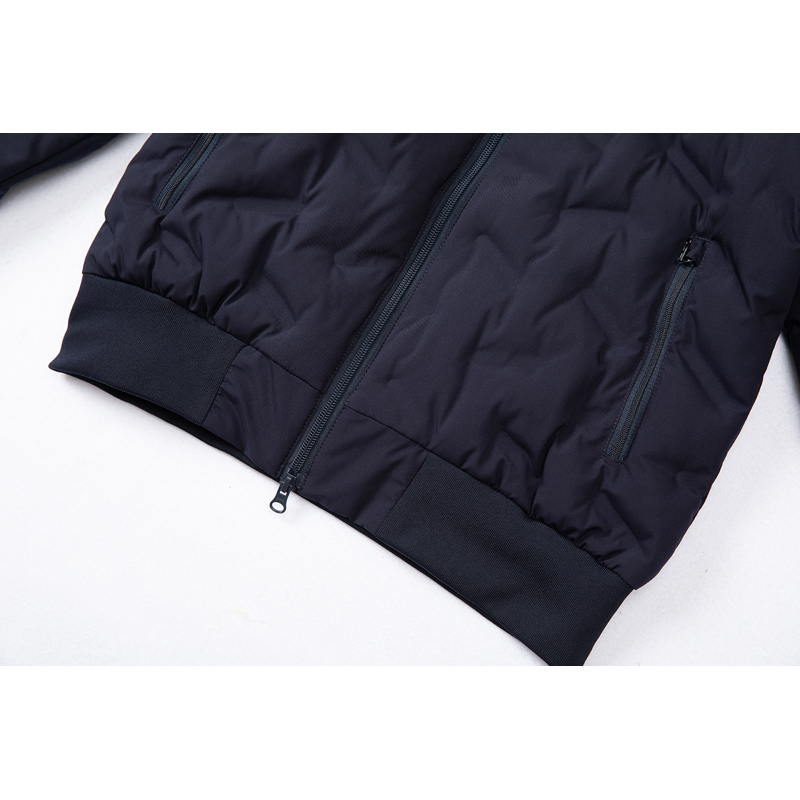 winter hooded puffer jacket