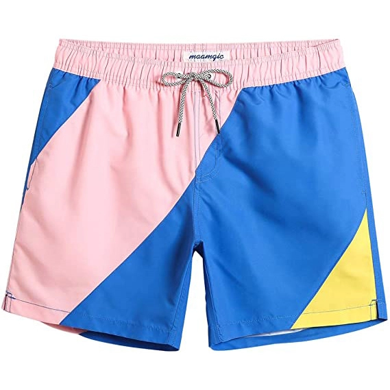 Pantalones cortos con forro de malla para hombre, bañadores personalizados