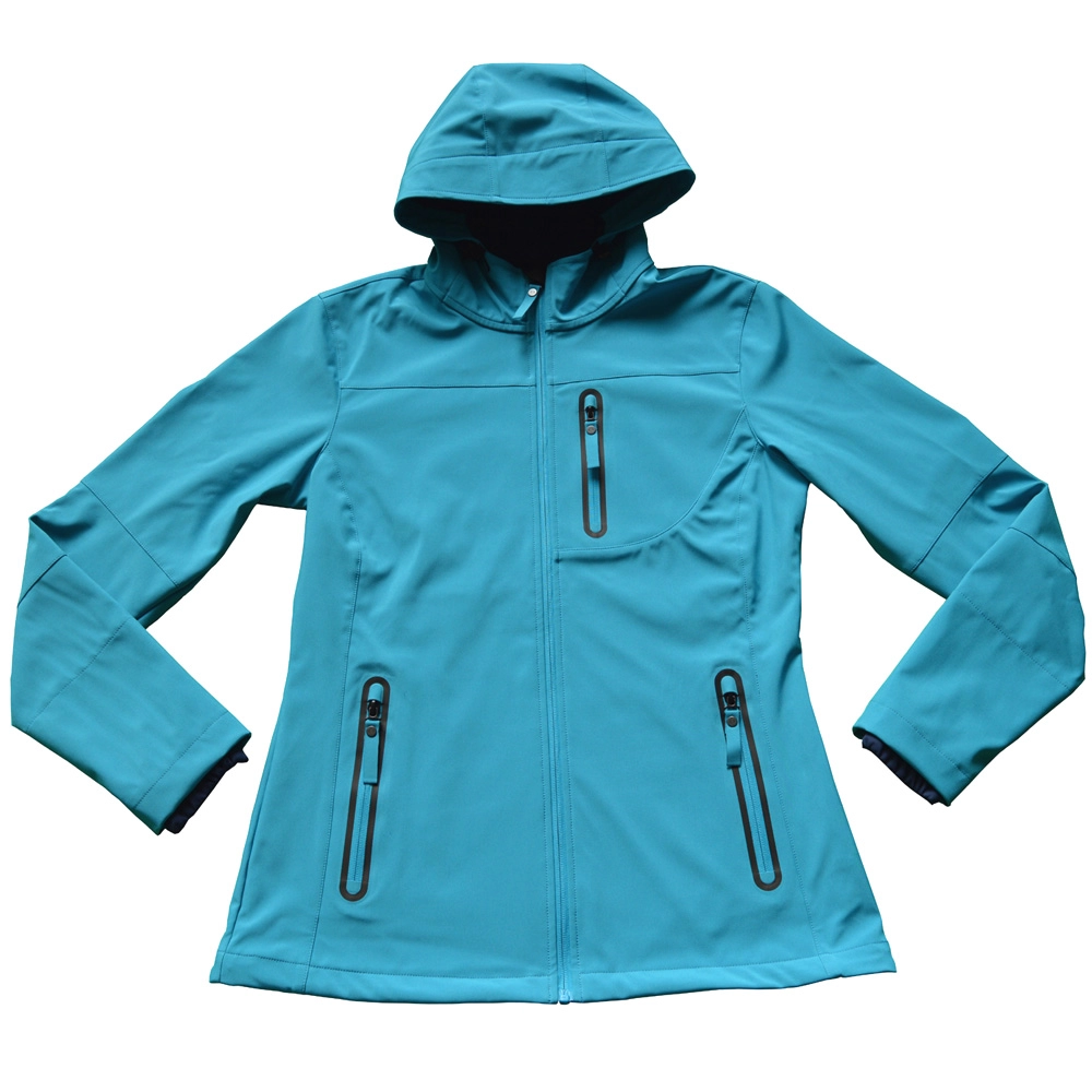 Chaqueta soft shell impermeable ecuestre para mujer