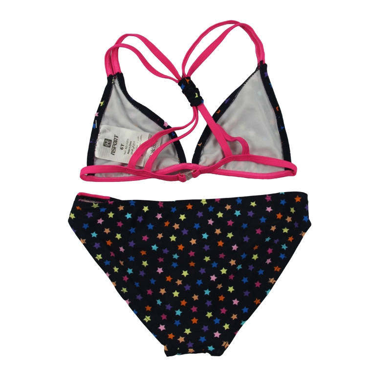 Bañador de bikini de niña bonita Rainbow Stars