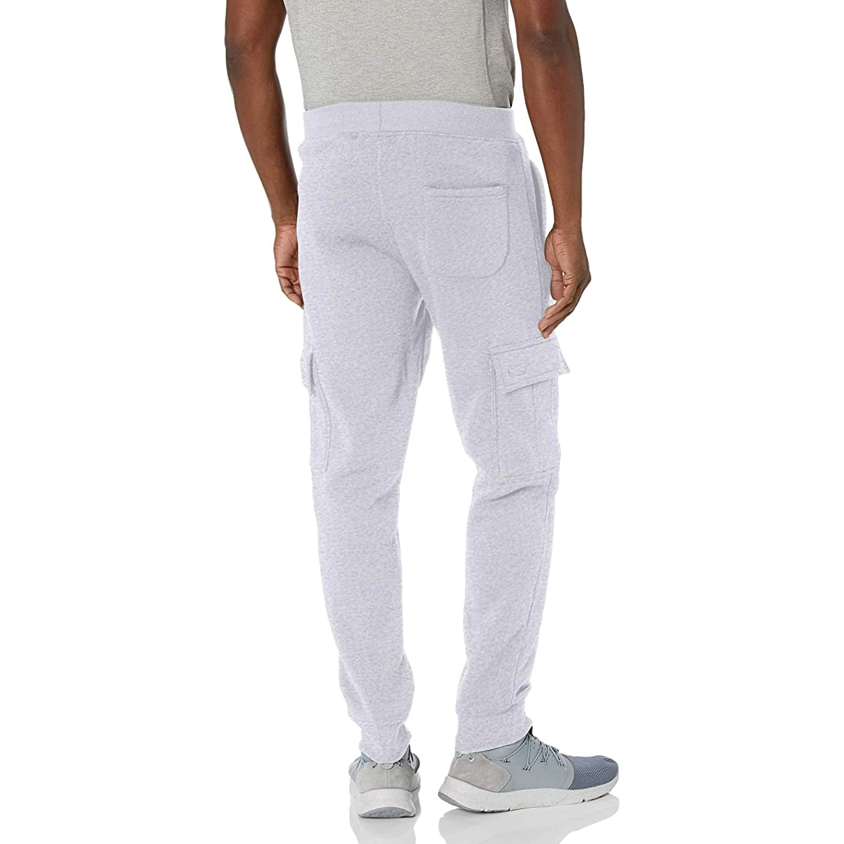Pantalones de chándal básicos para hombre, con cordón, para correr, atléticos