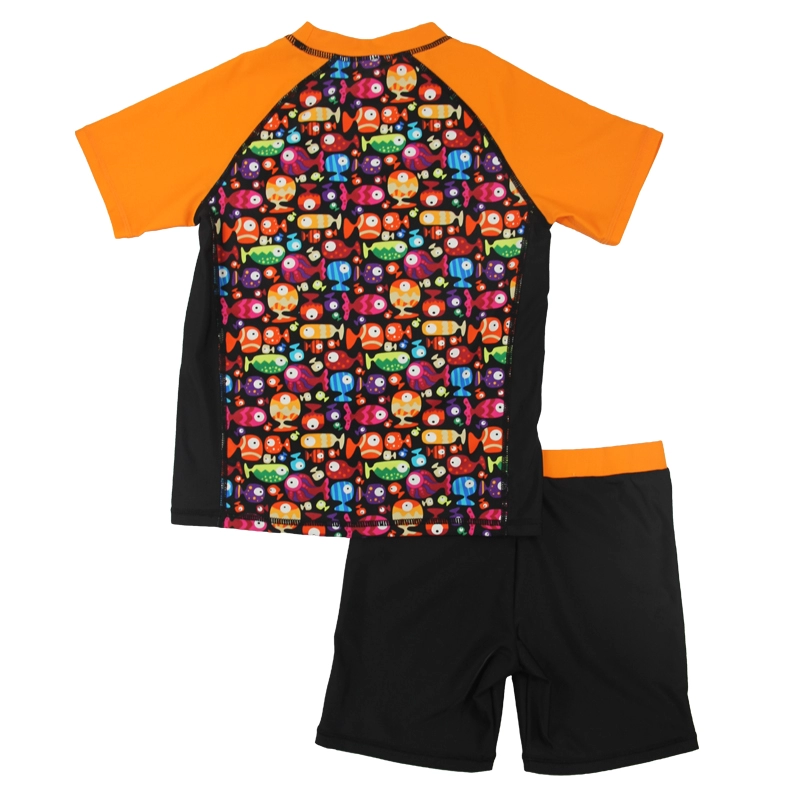 Lycra y bañador Fish Orange