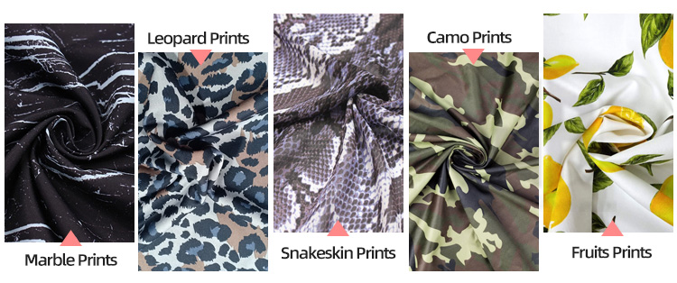 Una variedad de opciones de impresión para pantalones cortos de motociclista de algodón para mujer.