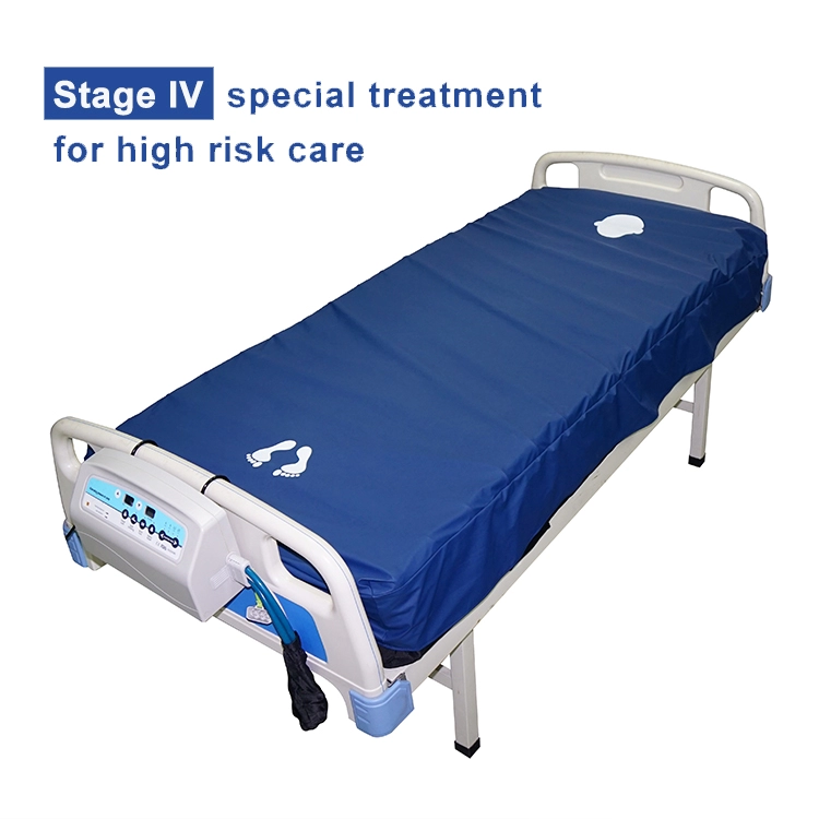 Colchón de aire de cama de enfermería inflable de presión alterna médica de pvc con ce