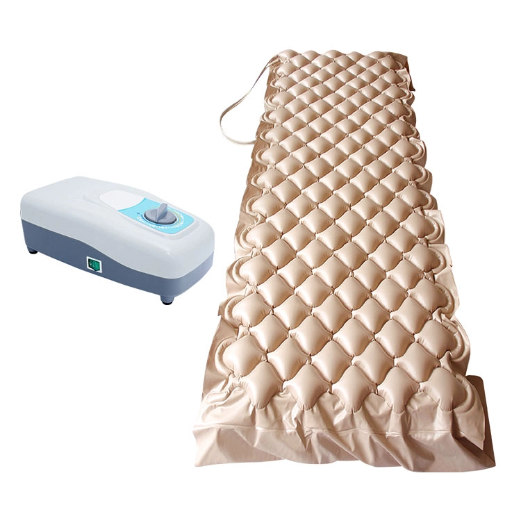 Colchón de aire de hospital de presión alterna de decúbito médico antiescaras para cama