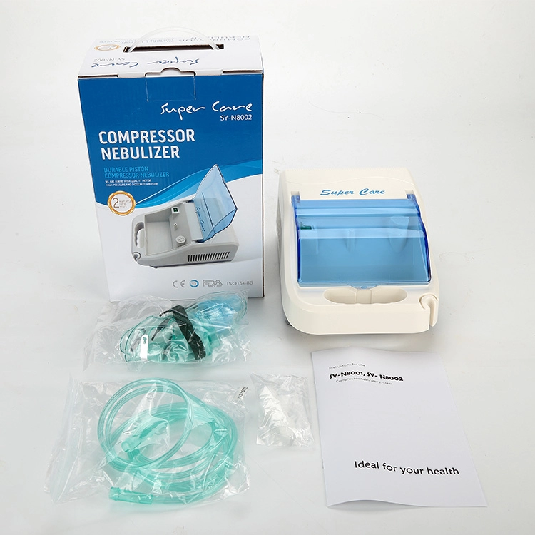 Senyang portátil uso doméstico máquina ultrasónica compresor de aire nebulizador médico
