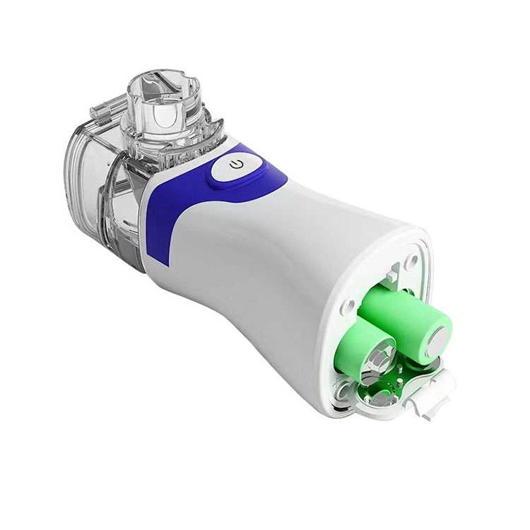 Mini inhalador eléctrico portátil de mano para niños, malla para el asma, uso doméstico, compresor de aire ultrasónico, máquina nebulizadora
