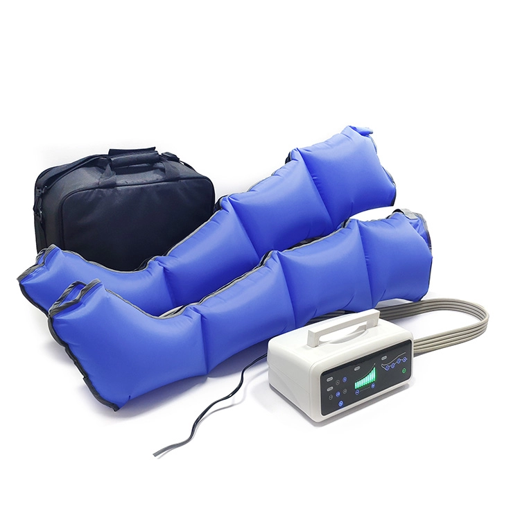 Nuevo equipo de terapia de masaje de compresión de presión de aire, botas de recuperación deportiva, masajeador de pies y piernas