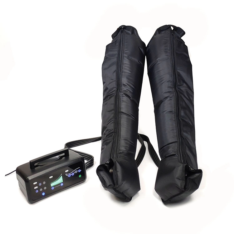 Nuevo equipo portátil de terapia de compresión de presión de aire, botas de recuperación deportiva, máquina de masaje, masajeador de piernas y pies