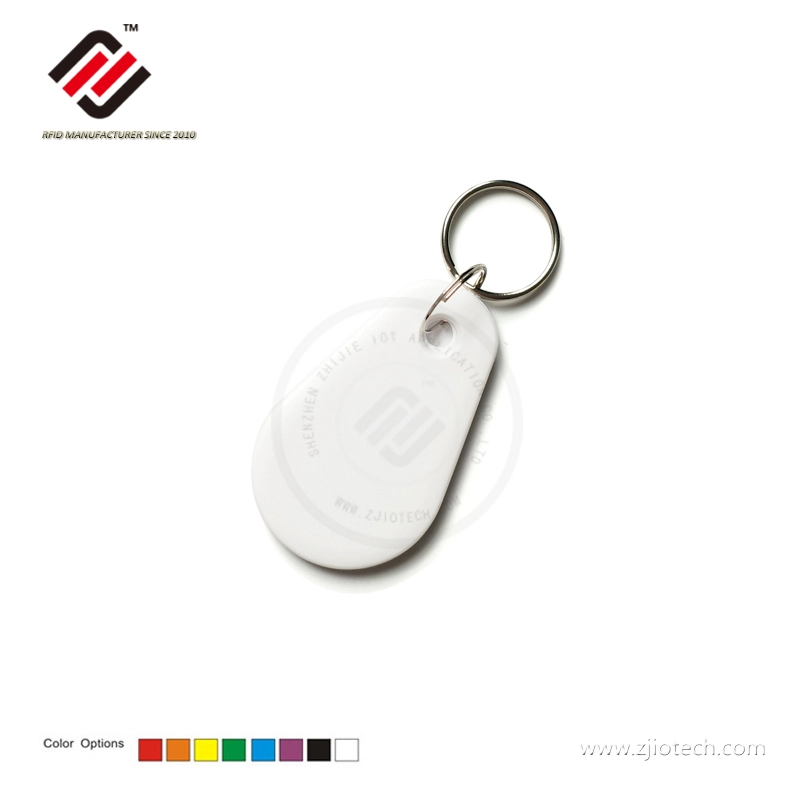 13.56MHz NTAG215 E-co Friendly ABS NFC Keyfob para Amiibo