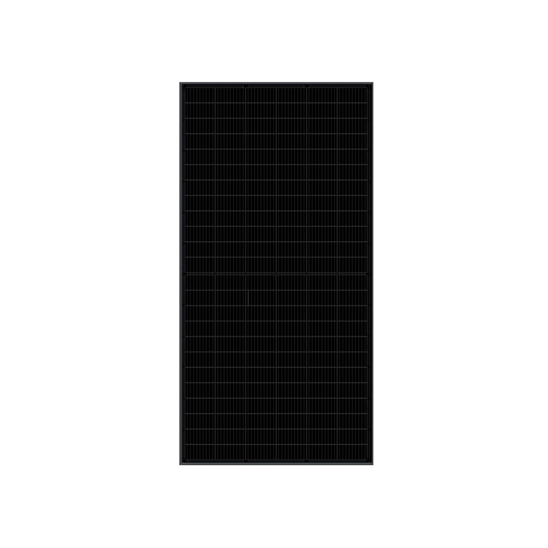Panel solar 395W-420W 72 celdas Módulo de alta eficiencia de media celda negro 9BB