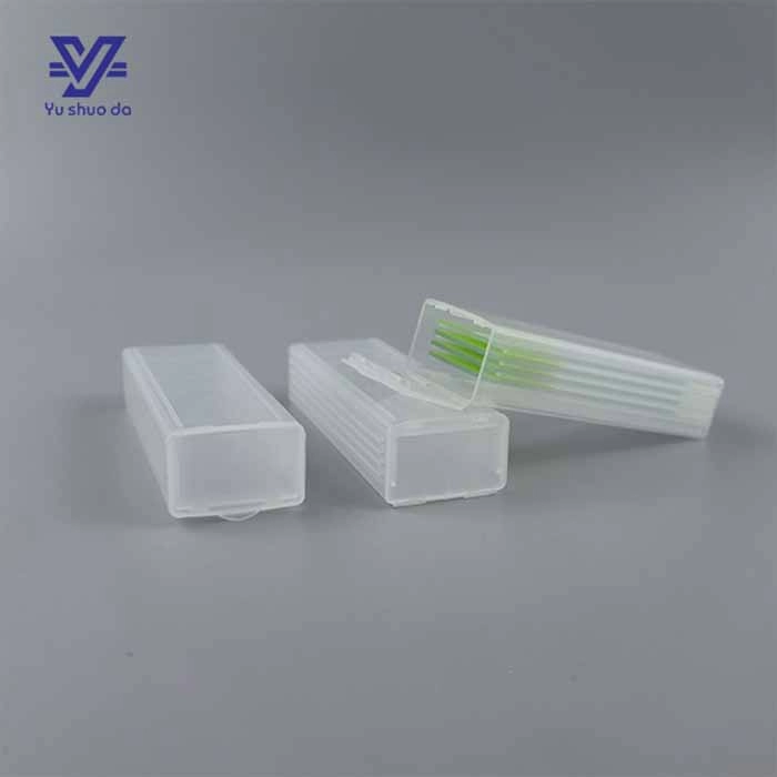 5 uds plástico microscopio portaobjetos de vidrio Mailer