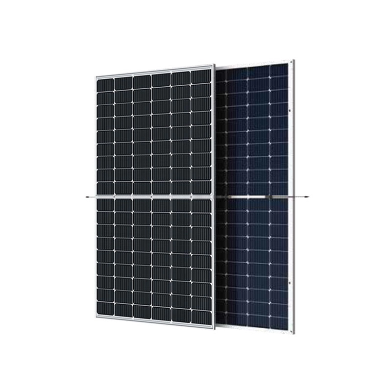 360W-380W Panel solar Bificial Dual Glass 60 Celdas 9BB 166MM Módulo de media celda de alta eficiencia